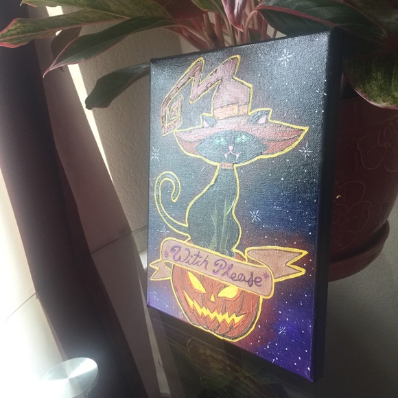 [Original Painting] ” Witch Please” - Picture 6 of 13
